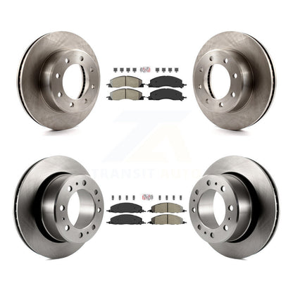 Kit de plaquettes semi-métalliques avant et arrière et Rotor de frein à disque, pour Ram 3500 2500 1500 Dodge