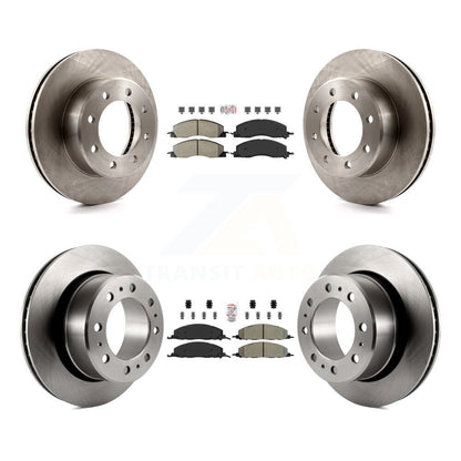 Kit de plaquettes semi-métalliques avant et arrière et Rotor de frein à disque, pour Ram 3500 2500 1500 Dodge