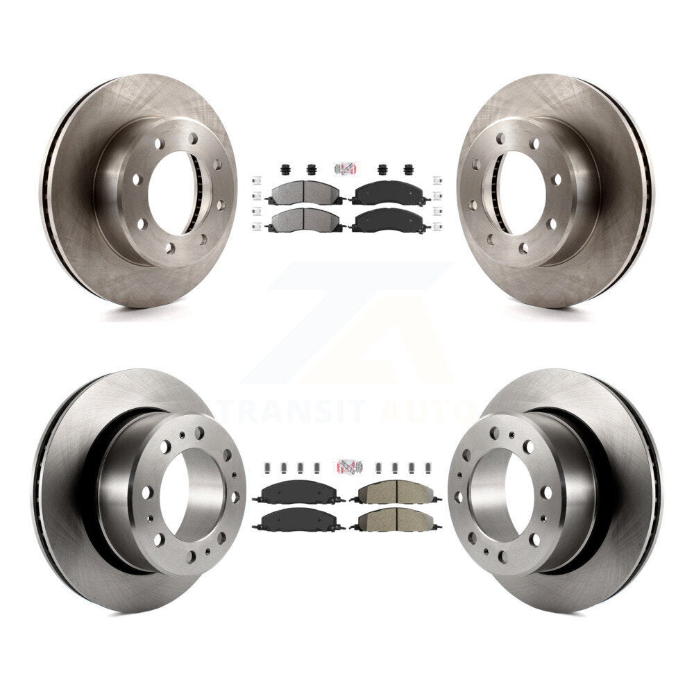 Kit de plaquettes semi-métalliques avant et arrière et Rotor de frein à disque, pour Ram 3500 2500 1500 Dodge