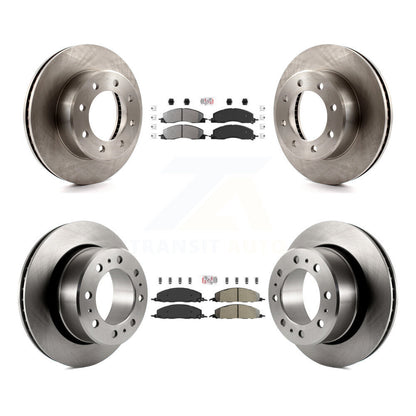 Kit de plaquettes semi-métalliques avant et arrière et Rotor de frein à disque, pour Ram 3500 2500 1500 Dodge