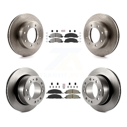 Kit de plaquettes semi-métalliques avant et arrière et Rotor de frein à disque, pour Ram 3500 2500 1500 Dodge