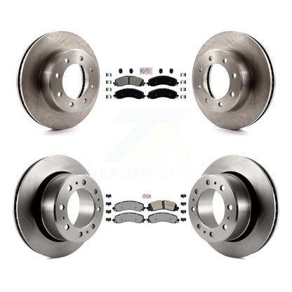 Kit de plaquettes semi-métalliques avant et arrière et disques de frein pour Ram 2500 3500