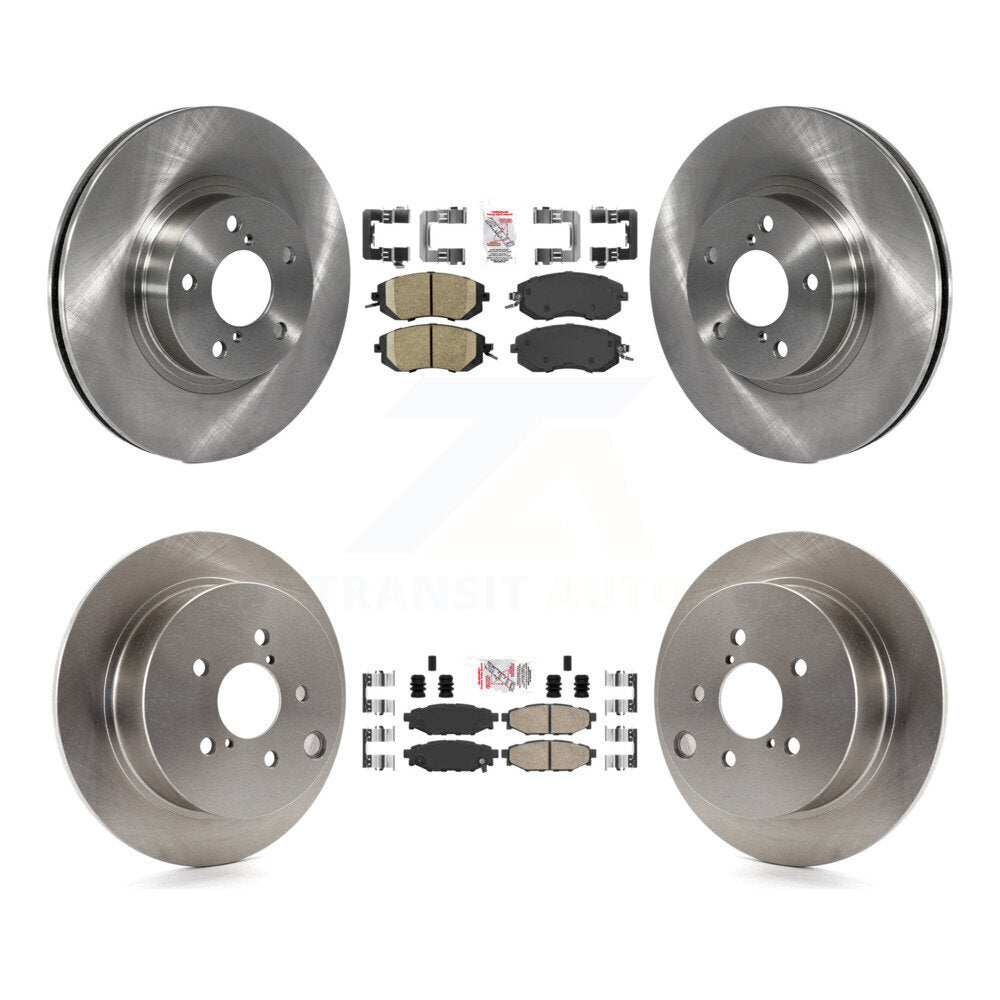 Kit de plaquettes en céramique et de disques de frein avant et arrière, pour Subaru Impreza K8A-102203