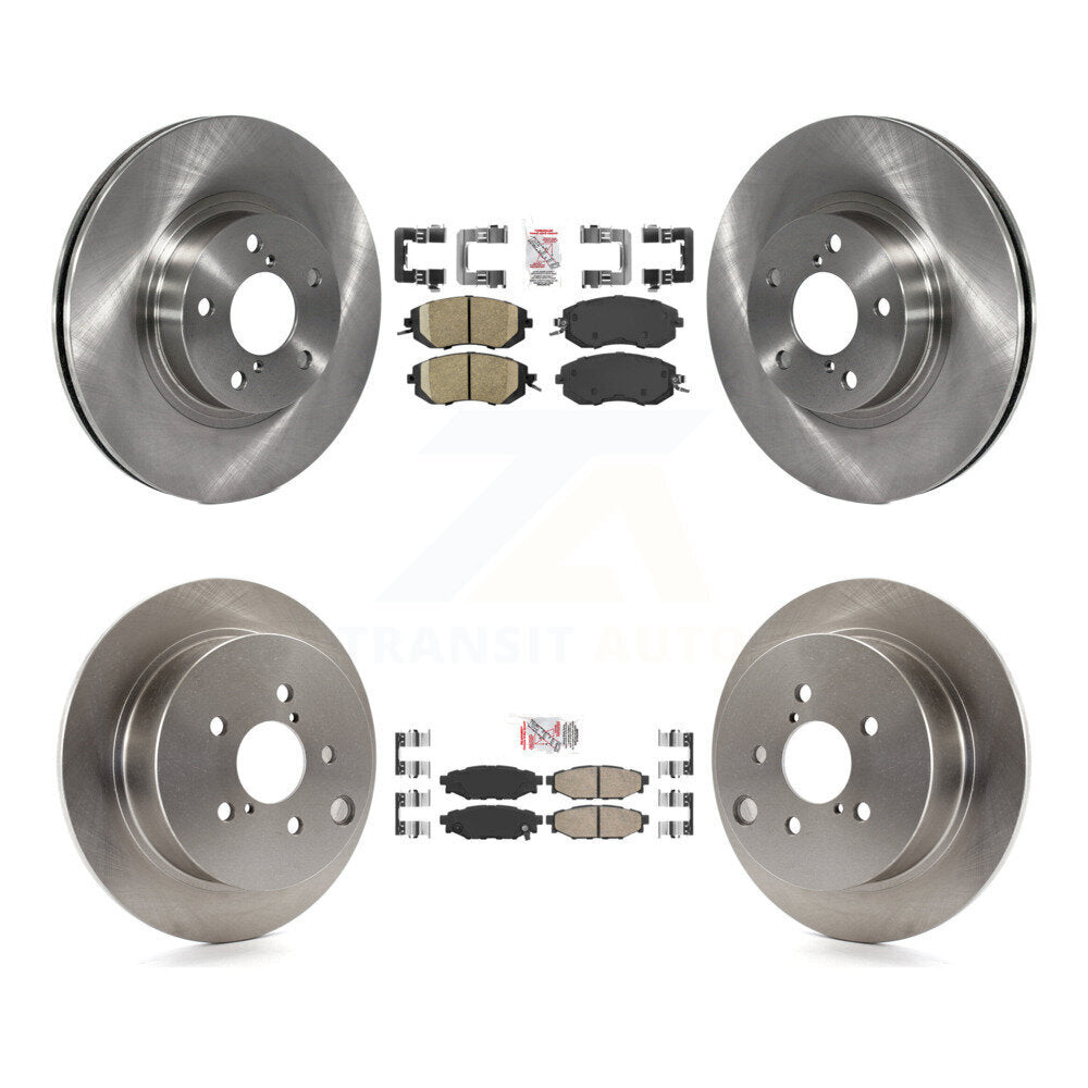 Kit de plaquettes en céramique et de disques de frein avant et arrière, pour Subaru Impreza K8A-102204