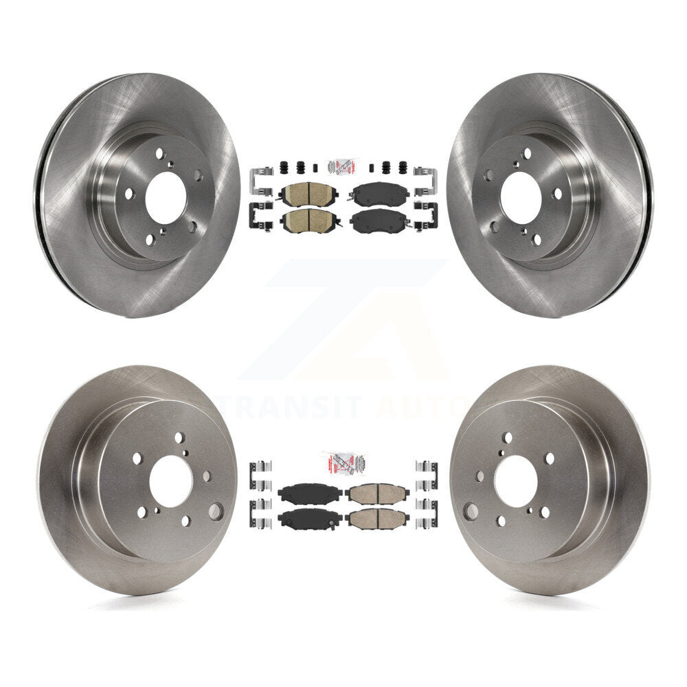 Kit de plaquettes en céramique et de disques de frein avant et arrière, pour Subaru Impreza K8A-102206