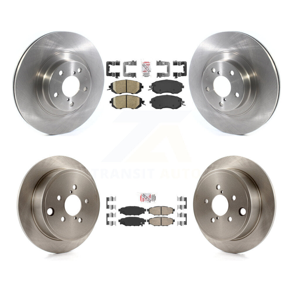 Kit de Rotors de frein à disque en céramique avant et arrière, pour Subaru Impreza Forester Outbac