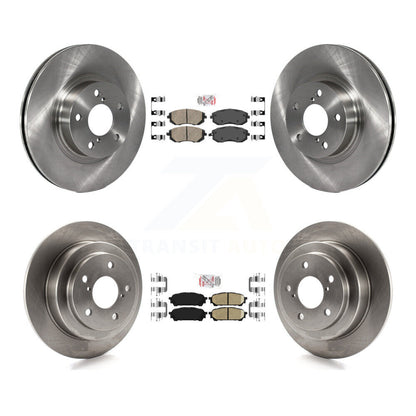 Kit de plaquettes en céramique et de rotors de frein à disque avant et arrière, pour Subaru Impreza Saab 9-2X