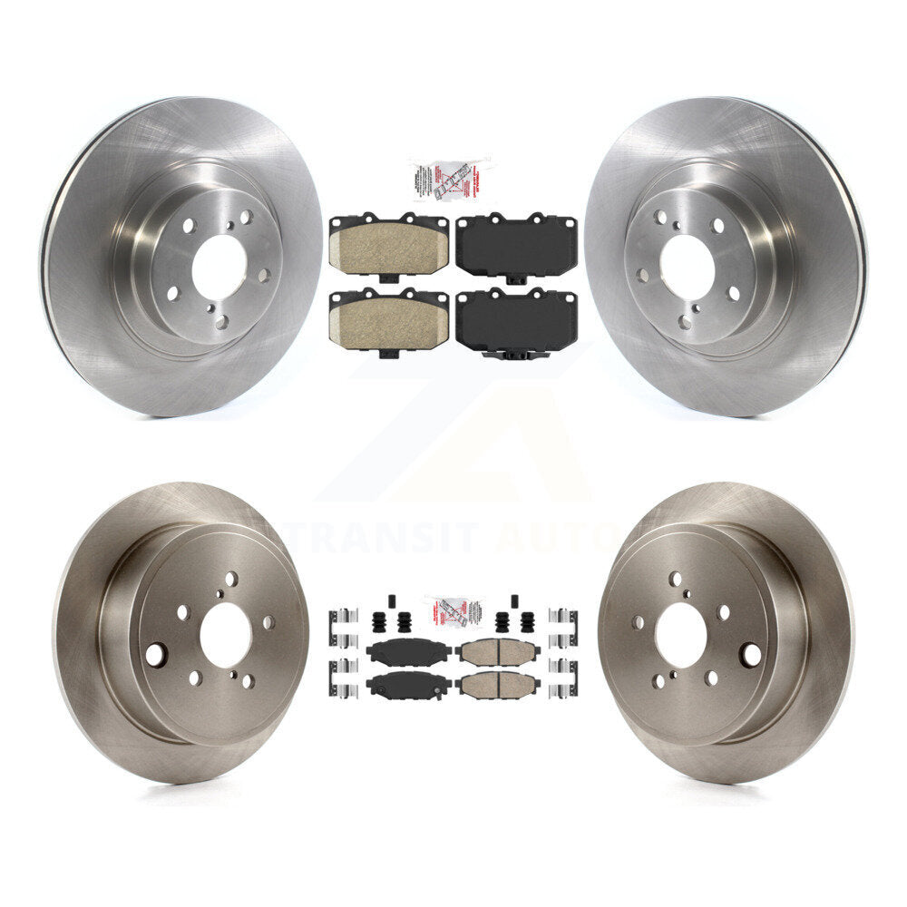 Kit de plaquettes en céramique et de disques de frein avant et arrière, pour Subaru Impreza WRX 2008