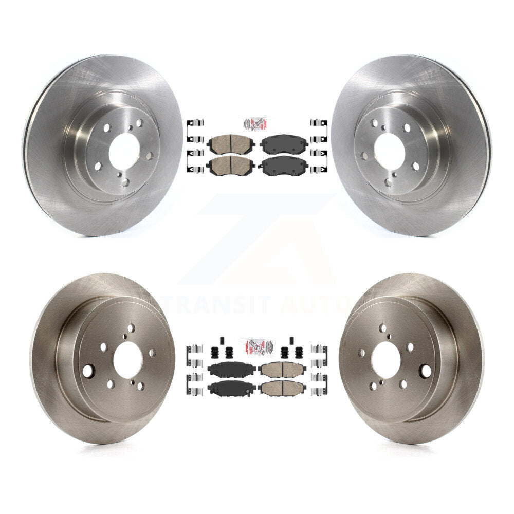Kit de plaquettes en céramique et Rotor de frein avant et arrière, pour Subaru Outback Forester Impreza WR