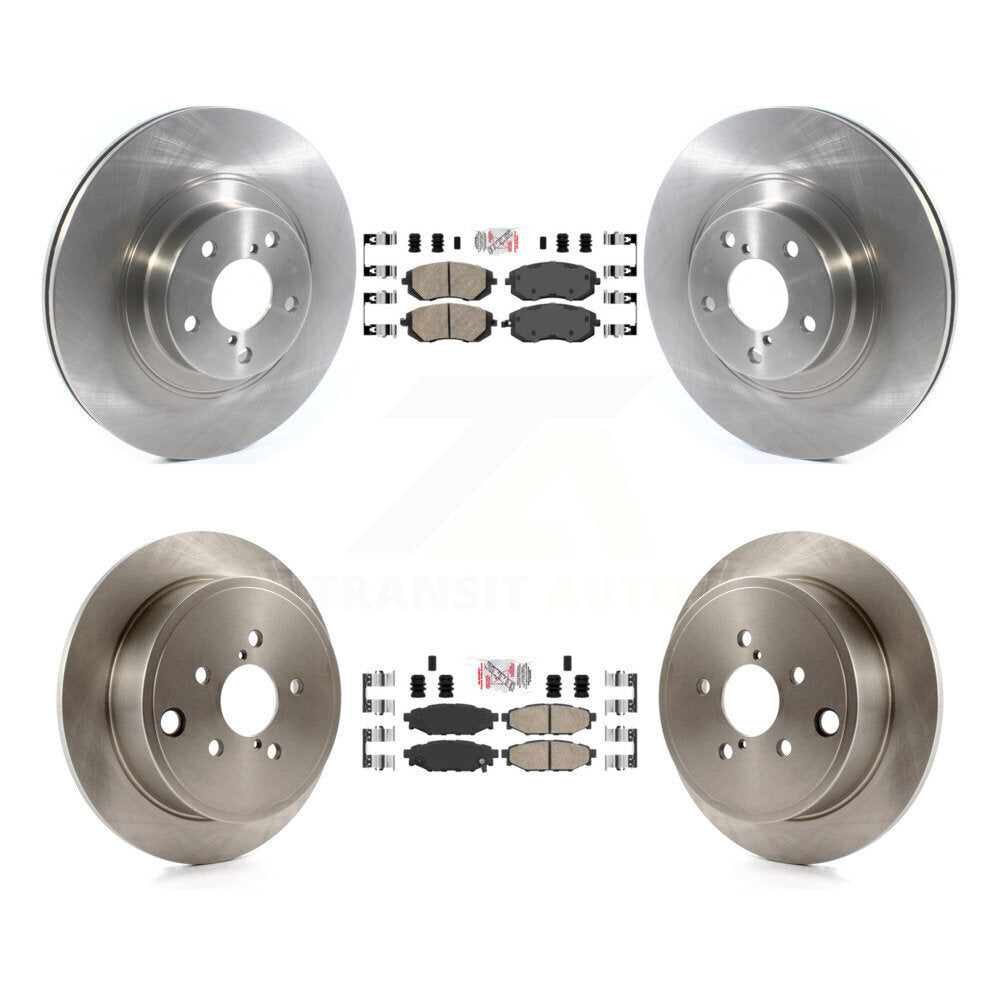 Kit de plaquettes en céramique et Rotor de frein avant et arrière, pour Subaru Outback Forester Impreza WR