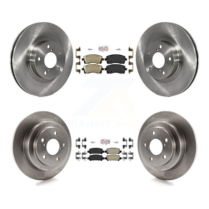 Kit de Rotor de frein à plaquettes semi-métalliques avant et arrière en céramique, pour Subaru Forester Imprez