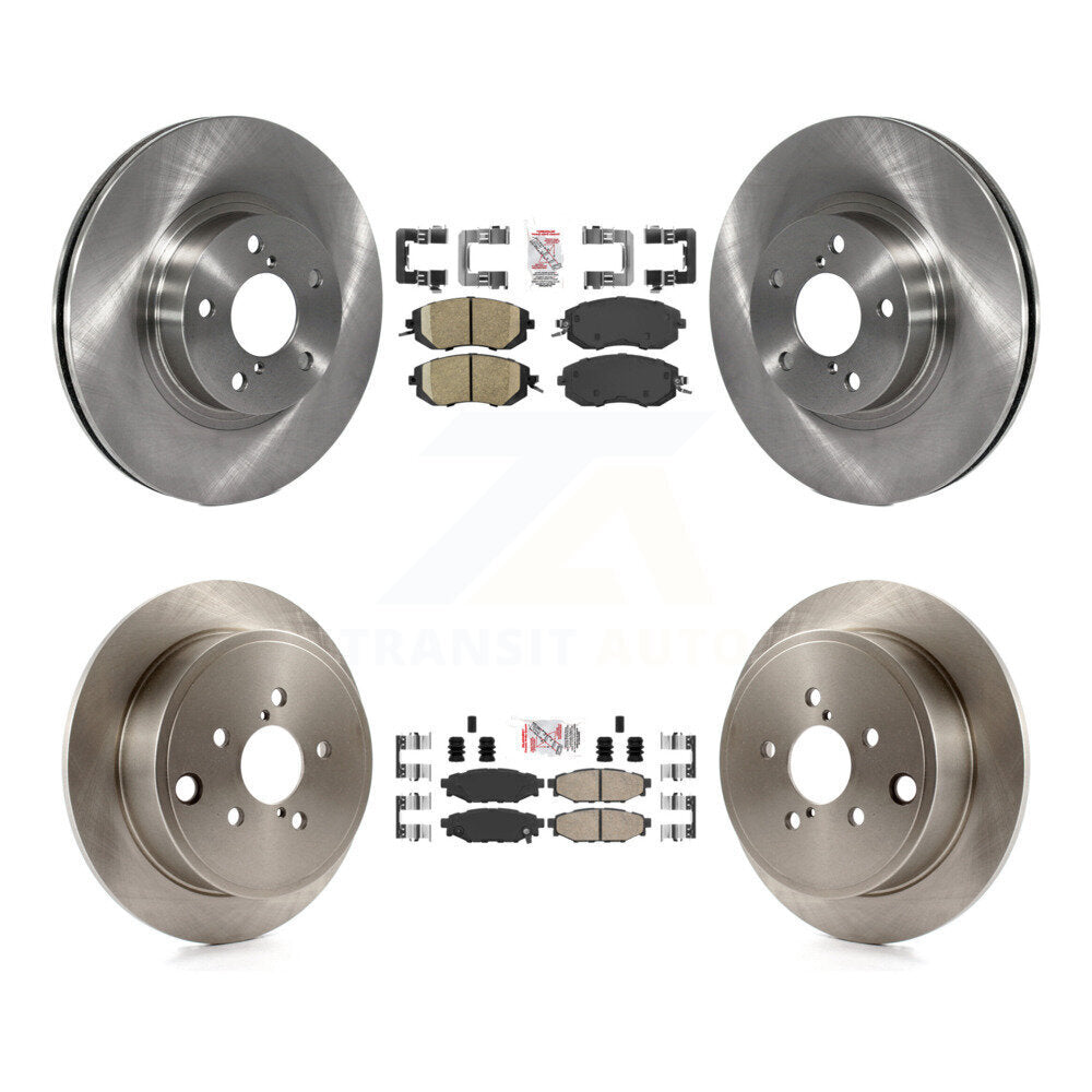 Kit de plaquettes en céramique et de disques de frein avant et arrière, pour Subaru Impreza K8A-102269