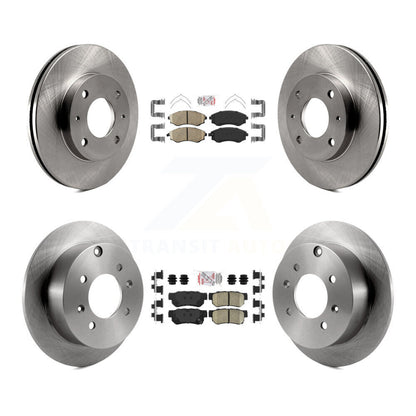 Kit de plaquettes en céramique et de rotors de frein à disque avant et arrière, pour Hyundai Sonata K8A-102277