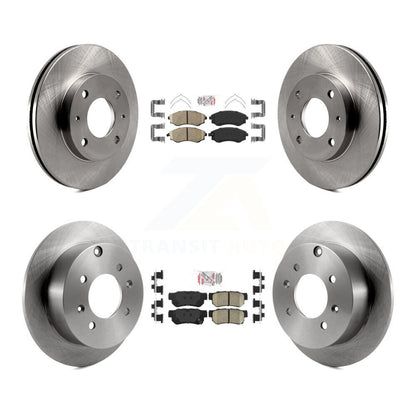 Kit de plaquettes en céramique et de rotors de frein à disque avant et arrière, pour Hyundai Sonata K8A-102278