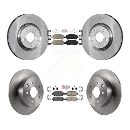 Kit de plaquettes en céramique et de rotor de frein avant et arrière, pour Nissan Sentra SE-R Spec 2007 – 2012