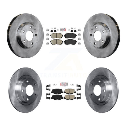 Kit de plaquettes en céramique et de rotors de frein à disque avant et arrière, pour Mazda 6 K8A-102296