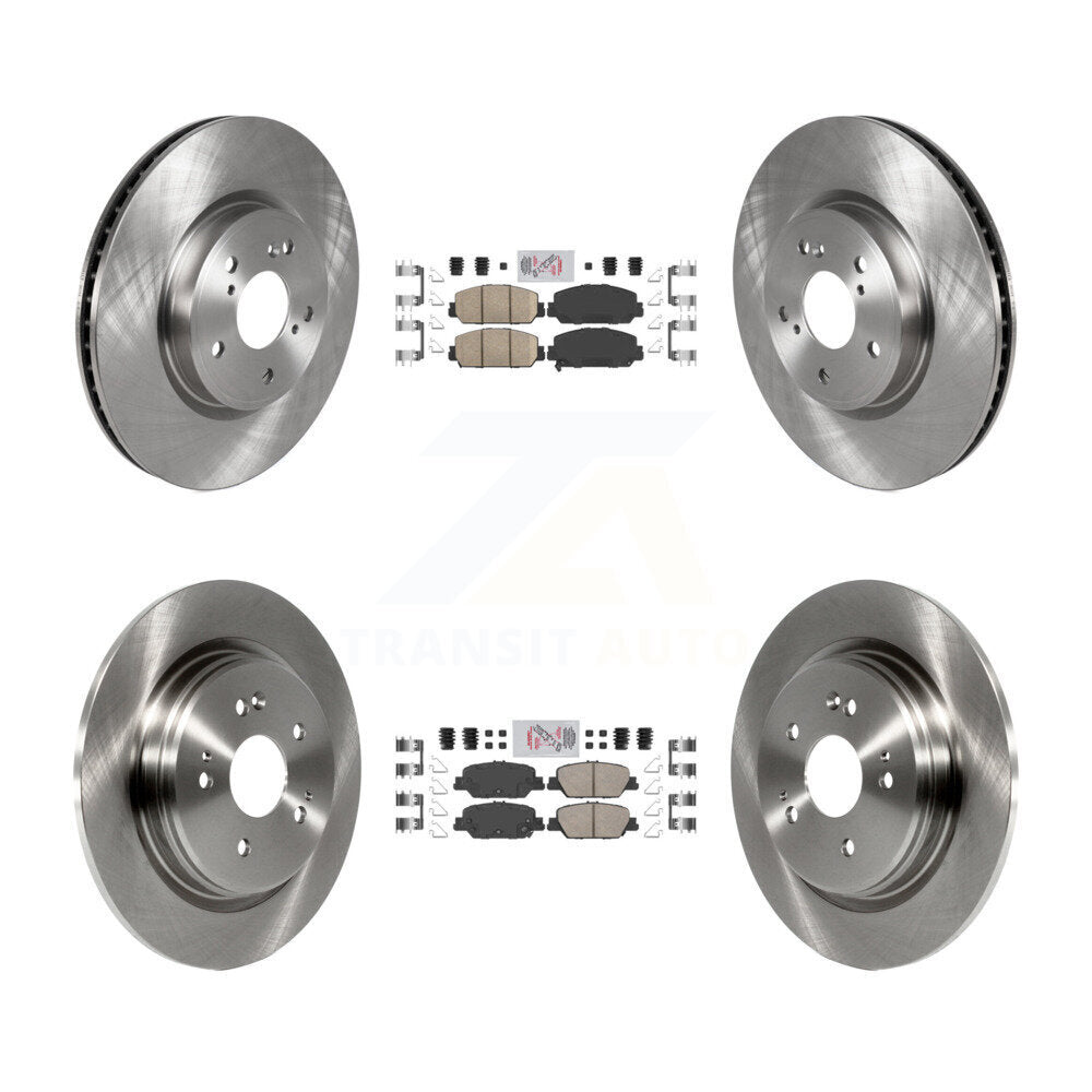 Kit de plaquettes en céramique et de disques de frein avant et arrière, pour Honda CR-V K8A-102301