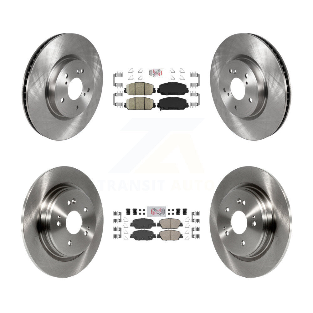 Kit de plaquettes en céramique et de disques de frein avant et arrière, pour Honda CR-V K8A-102303