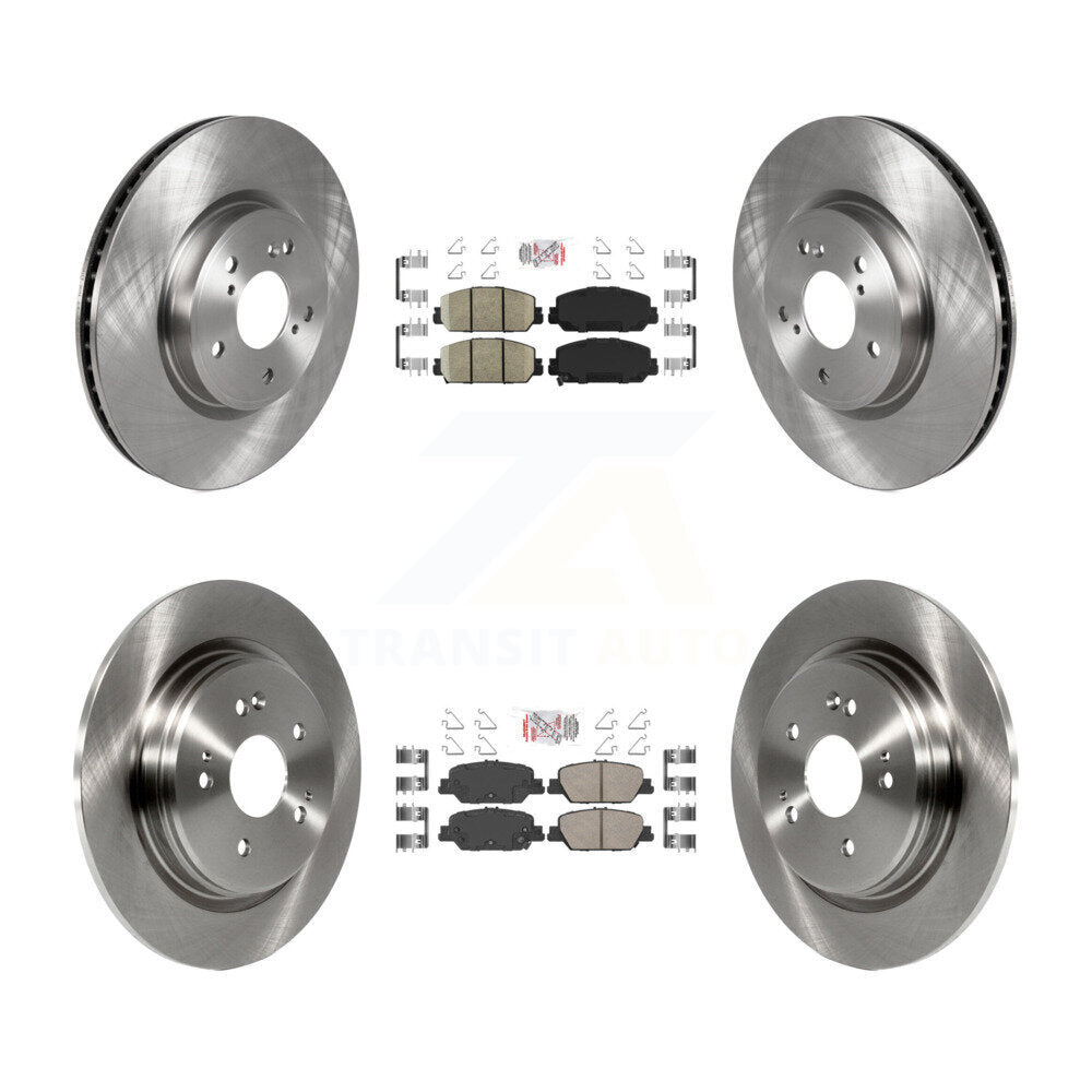 Kit de plaquettes en céramique et de disques de frein avant et arrière, pour Honda CR-V K8A-102304