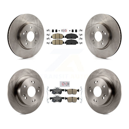 Kit de plaquettes en céramique et de rotors de frein à disque avant et arrière, pour Honda Accord K8A-102305