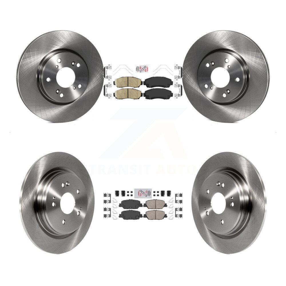 Kit de plaquettes en céramique et de disques de frein avant et arrière, pour Honda CR-V K8A-102313