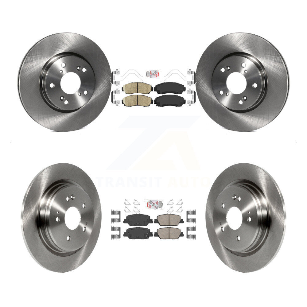 Kit de plaquettes en céramique et de disques de frein avant et arrière, pour Honda CR-V K8A-102314