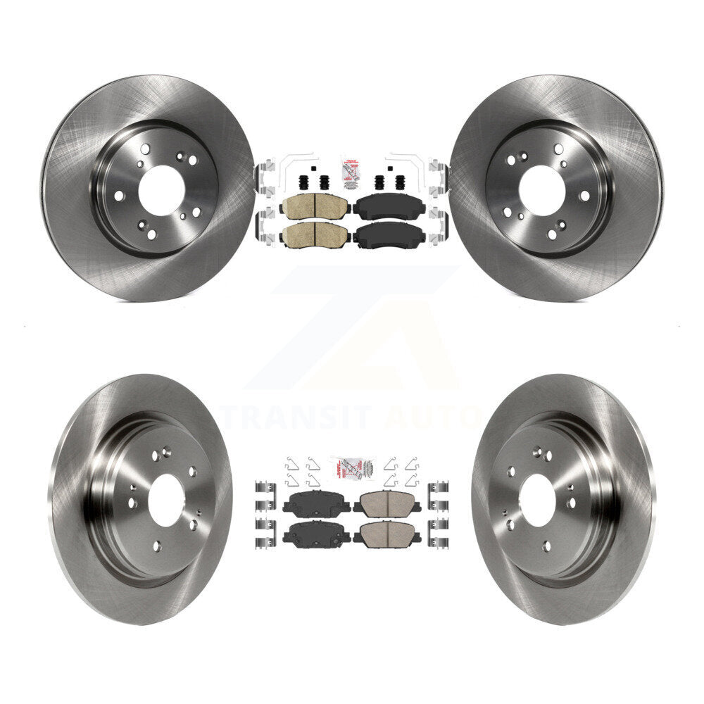 Kit de plaquettes en céramique et de disques de frein avant et arrière, pour Honda CR-V K8A-102318