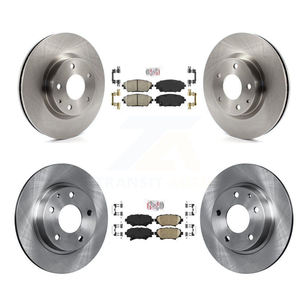 Kit de plaquettes en céramique et de disques de frein avant et arrière, pour Mazda 3 Sport K8A-102323