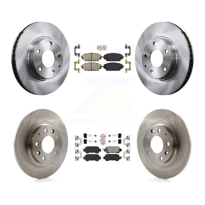 Kit de plaquettes en céramique et de rotors de frein à disque avant et arrière, pour Mazda CX-3 FWD 2016 – 2018