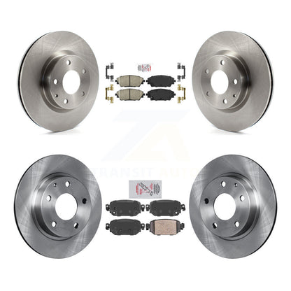 Kit de plaquettes en céramique et de rotors de frein à disque avant et arrière, pour Mazda CX-3 AWD 2019 – 2022