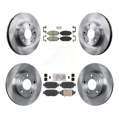 Kit de plaquettes en céramique et de rotors de frein à disque avant et arrière, pour Mazda CX-3 FWD 2019 – 2022