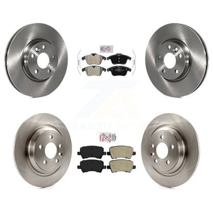 Kit de plaquettes semi-métalliques avant et arrière et disques de frein, pour Volvo S60 K8A-10233