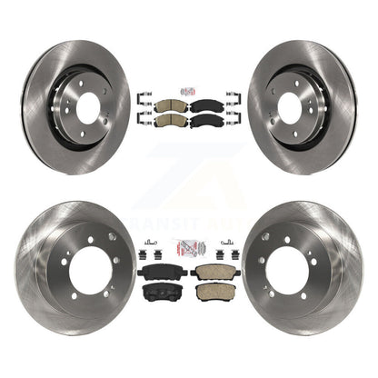 Kit de rotors de frein à disque et plaquettes en céramique avant et arrière, pour Mitsubishi Outlande 2005 – 2006