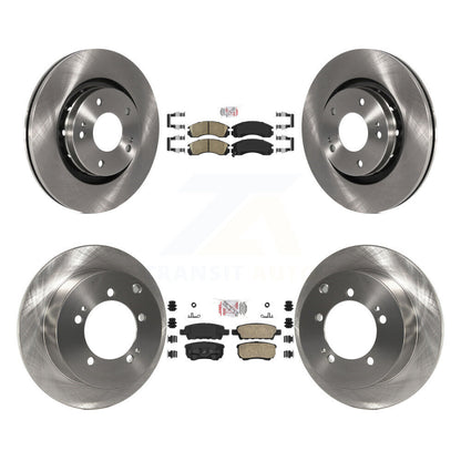 Kit de rotors de frein à disque et plaquettes en céramique avant et arrière, pour Mitsubishi Outlande 2005 – 2006