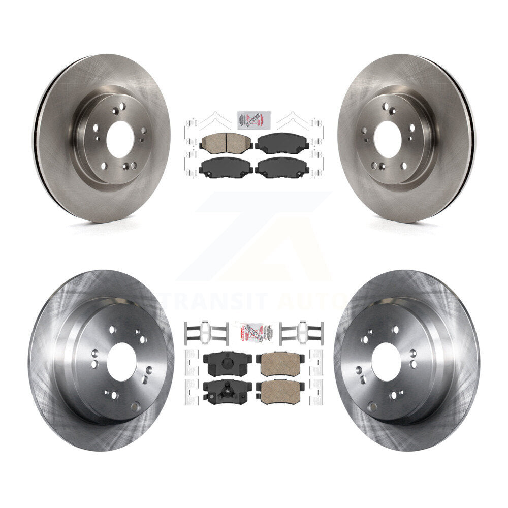 Kit de plaquettes en céramique et de disques de frein avant et arrière, pour Honda CR-V FWD 2012 – 2016