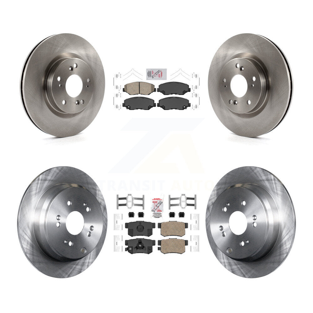 Kit de plaquettes en céramique et de disques de frein avant et arrière, pour Honda CR-V FWD 2012 – 2016