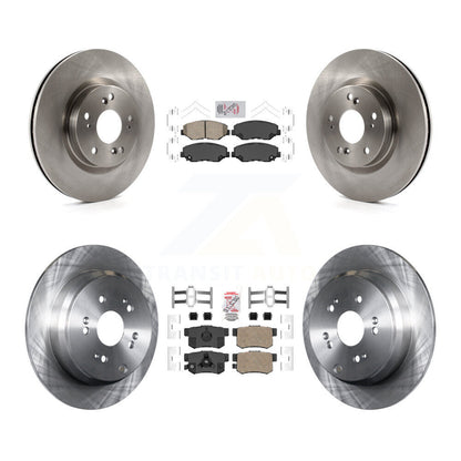Kit de plaquettes en céramique et de disques de frein avant et arrière, pour Honda CR-V FWD 2012 – 2016