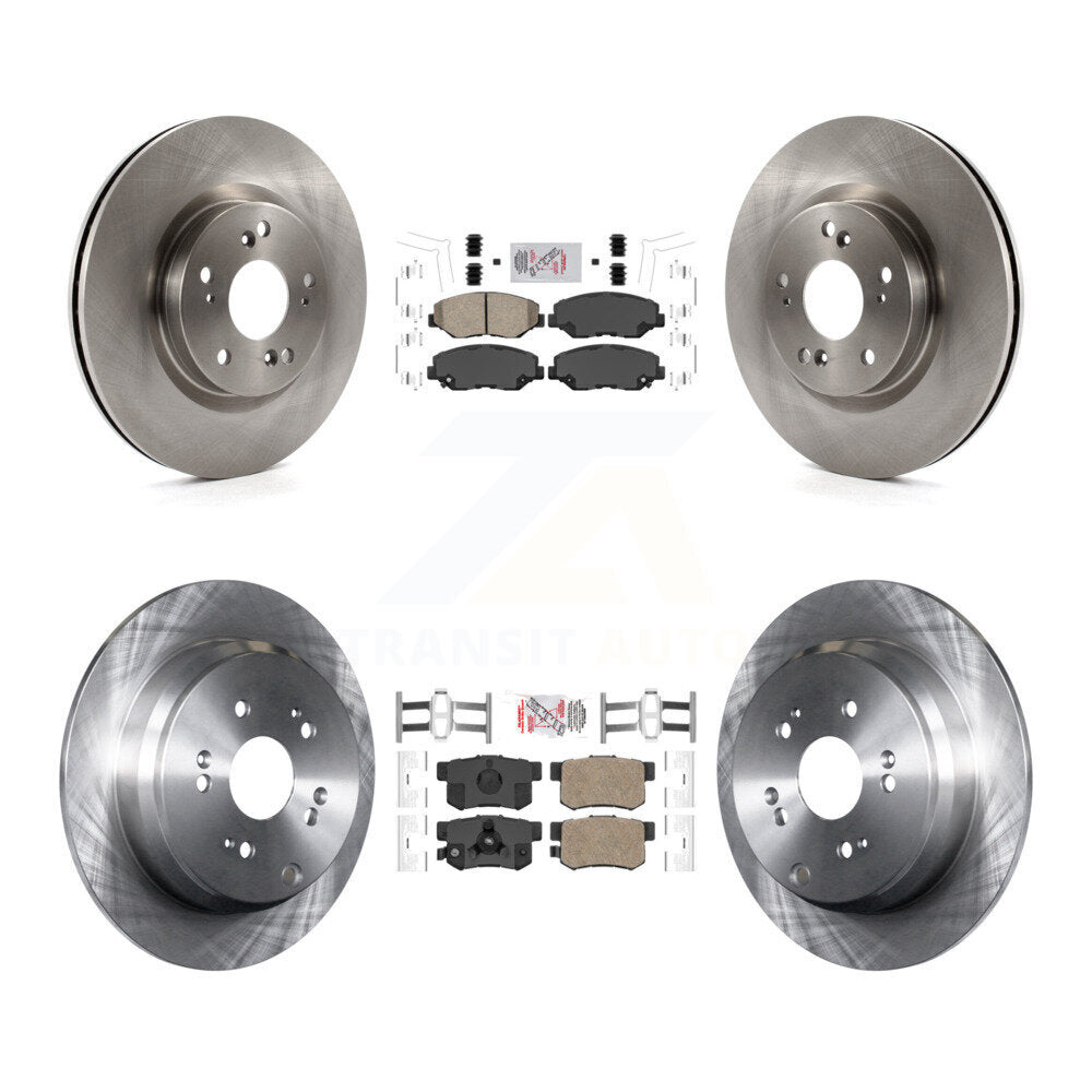 Kit de plaquettes en céramique et de disques de frein avant et arrière, pour Honda CR-V FWD 2012 – 2016