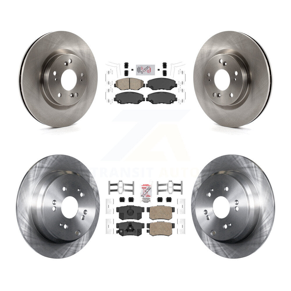 Kit de plaquettes en céramique et de disques de frein avant et arrière, pour Honda CR-V FWD 2012 – 2016