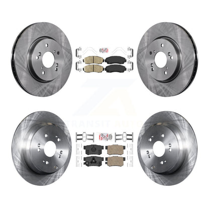 Kit de plaquettes en céramique et de rotors de frein à disque avant et arrière, pour Honda CR-V Acura RDX