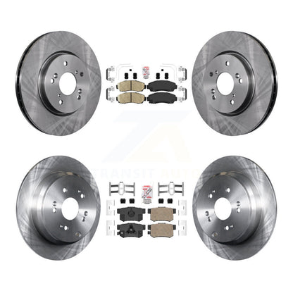 Kit de plaquettes en céramique et de rotors de frein à disque avant et arrière, pour Honda CR-V Acura RDX