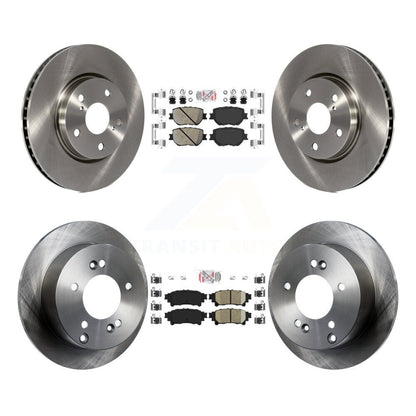 Kit de plaquettes en céramique et de rotors de frein à disque avant et arrière, pour Lexus IS250 K8A-102352