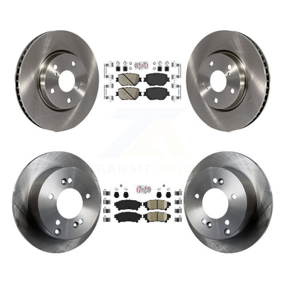 Kit de plaquettes en céramique et de rotors de frein à disque avant et arrière, pour Lexus IS250 K8A-102353