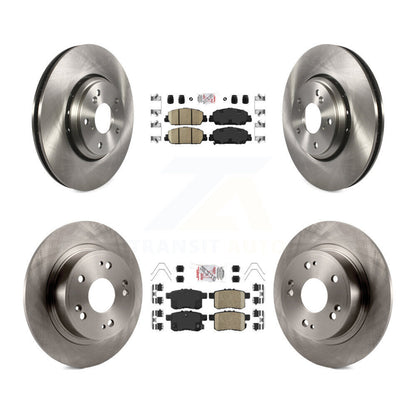 Kit de plaquettes en céramique et de rotors de frein à disque avant et arrière, pour Honda Accord K8A-102373