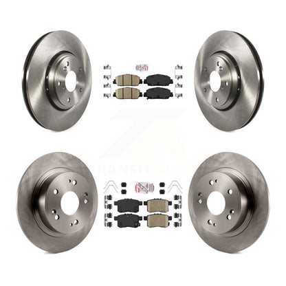 Kit de plaquettes en céramique et de rotors de frein à disque avant et arrière, pour Honda Accord K8A-102375
