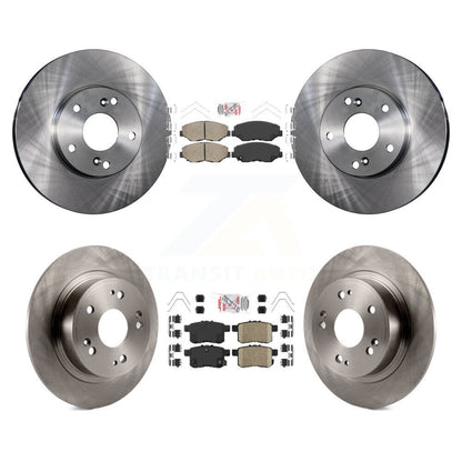 Kit de plaquettes en céramique et de rotors de frein à disque avant et arrière, pour Honda Accord K8A-102383