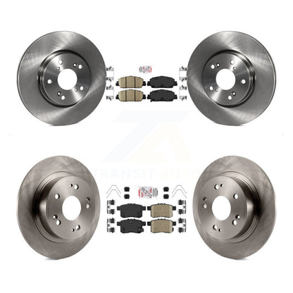 Kit de plaquettes en céramique et de rotors de frein à disque avant et arrière, pour Honda Accord K8A-102387