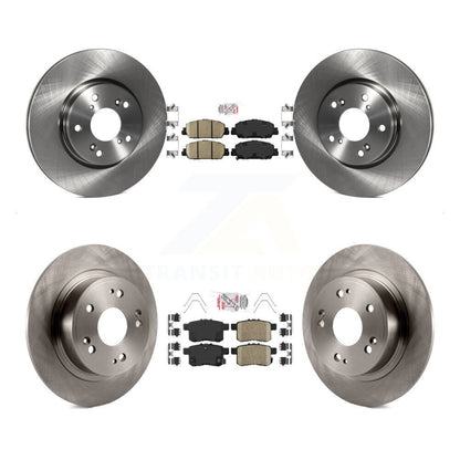 Kit de plaquettes en céramique et de rotors de frein à disque avant et arrière, pour Honda Accord K8A-102388