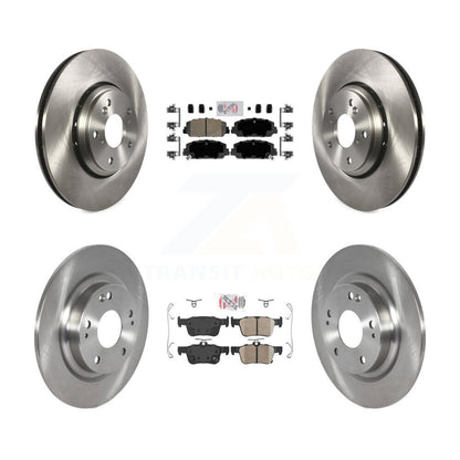 Kit de plaquettes en céramique et de disques de frein avant et arrière, pour Honda Civic K8A-102394