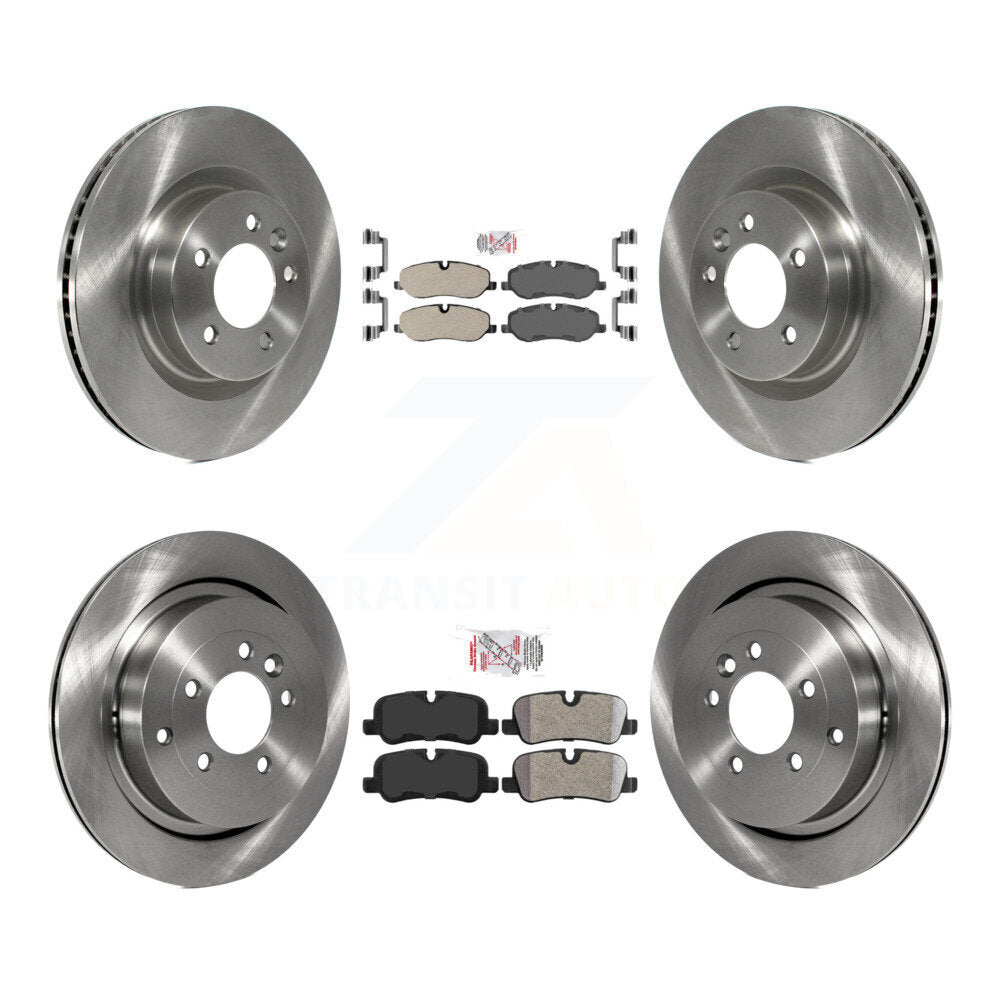 Kit de Rotor de frein à disque à plaquettes semi-métalliques avant et arrière, pour Land Rover LR3 Range Spor